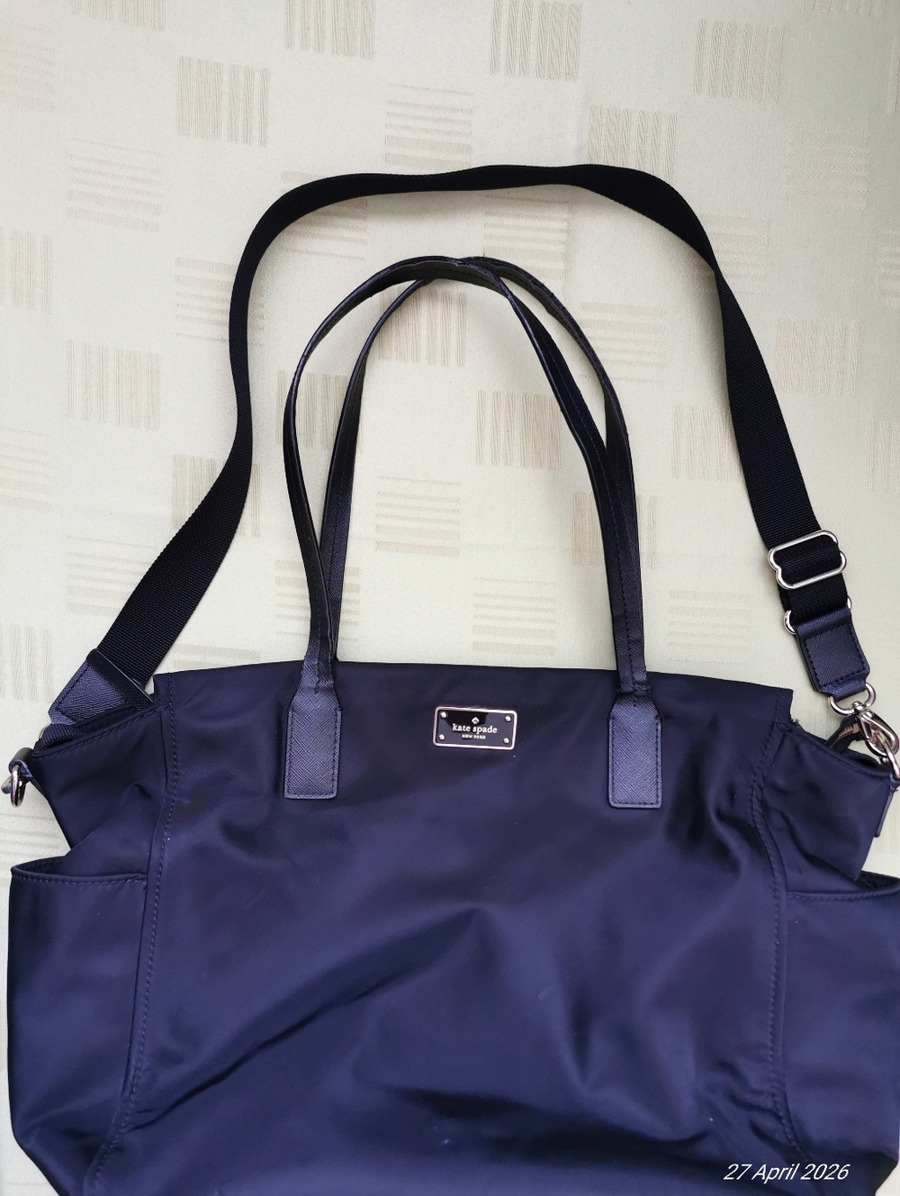 Kate Spade New York black baby diaper bag - Picture 8 of 10